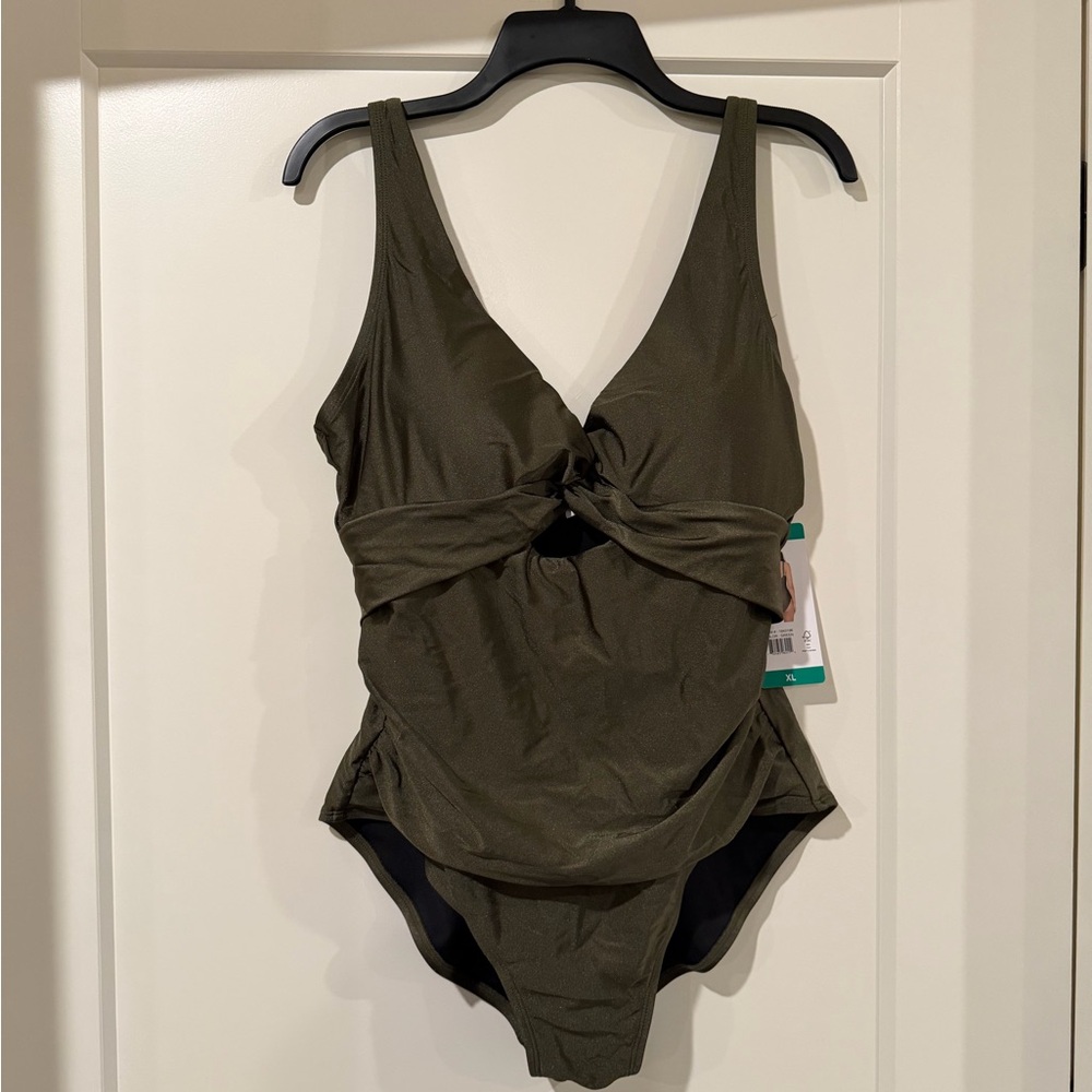 DKNY Olive Woman’s One Piece Swimsuit